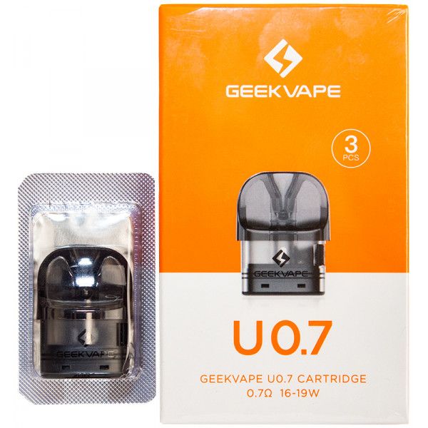 Geekvape U0.7 ohm Cartridge Pod 3 Pieces Shop Today. Get it