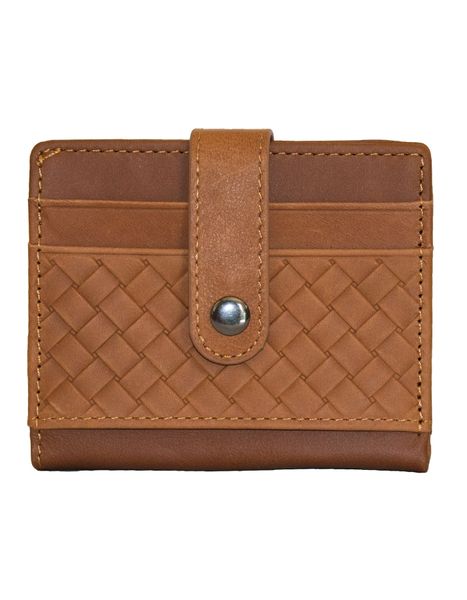 Fino DWS-828 Genuine Leather Slim Bifold Card Holder Wallet with Box