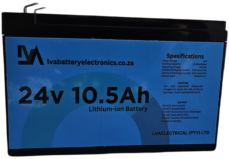 Replacement 24v 10.5Ah Lithium-Ion Battery Garage door motor