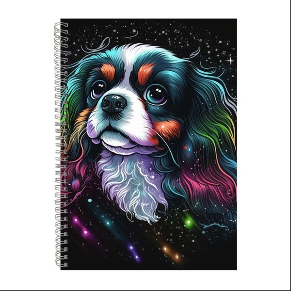 Cavalier King Charles Spaniel Head Gift Idea A4 Notepad 209