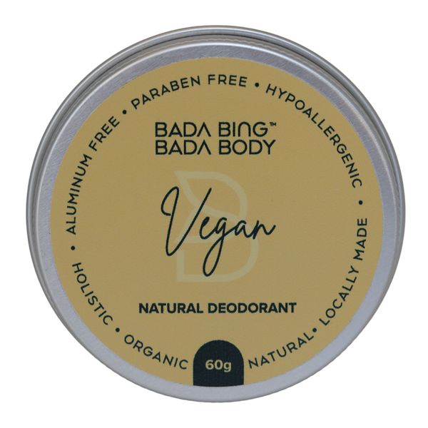 Bada Bing Bada Body Natural Deodorant - Vegan - 60g