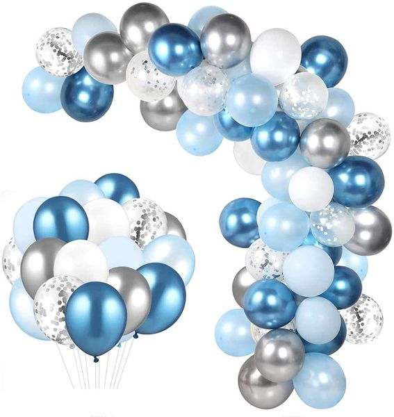 iKids Balloon Garland Arch Kit Macaron Blue