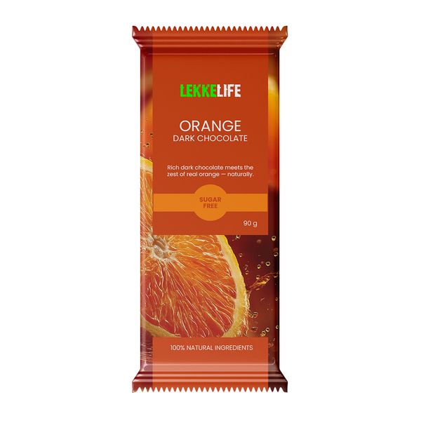 LekkeLife Orange Dark Chocolate (Single)