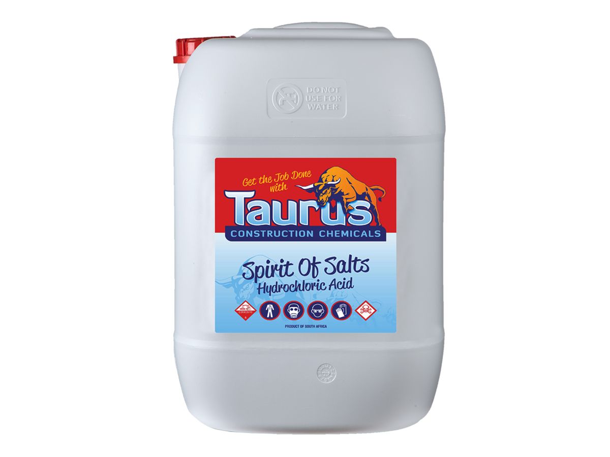 Taurus Spirits of Salts / Hydrochloric Acid 25l | Shop Today. Get it ...