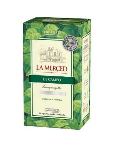 LA MERCED Premium Yerba Mate 500g - De Campo (Imported from Argentina)