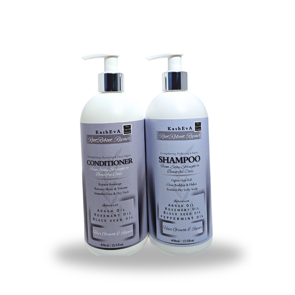 Root Reboot Repair Hair Growth- Hydrating Shampoo &amp; Deep Repair Conditioner