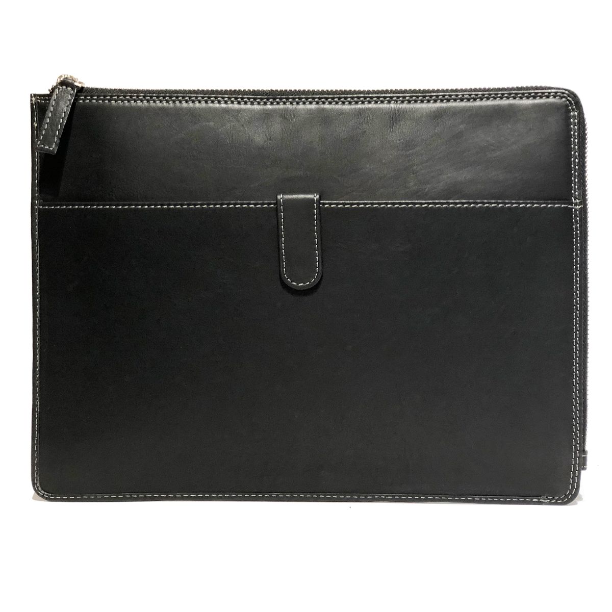 Nuvo - Black Genuine Leather Tablet Sleeve 