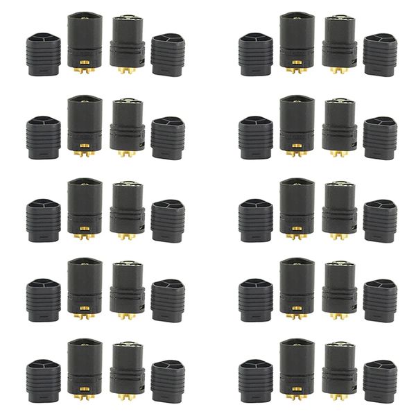 10 Pair Mt60 Motor 3 Pole Connector Plug Male &amp; Female for Rc Esc To Motor