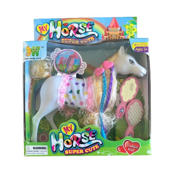 My Super Cute Horse (White) 24cm x 24cm