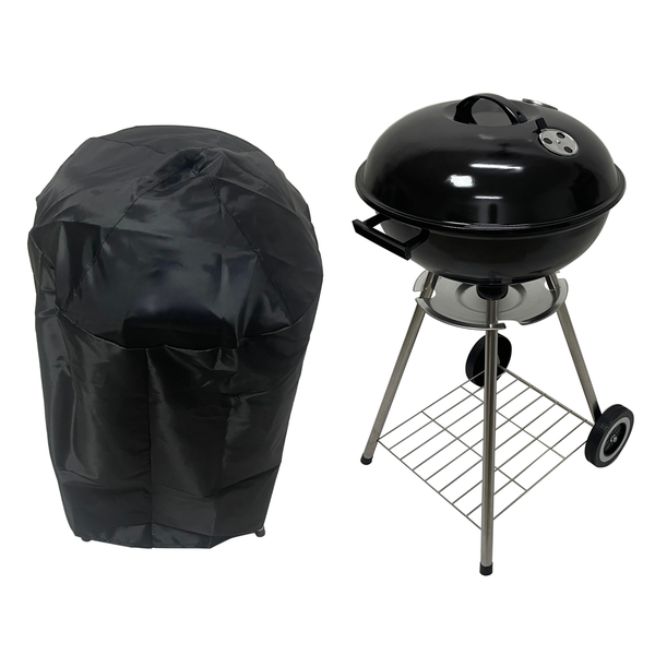 BraaiBoss 46cm Premium Charcoal Kettle Braai Thermo &amp; Cover