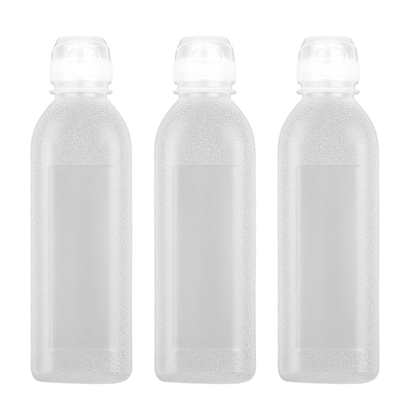 Condiment Squeeze Bottles Squeeze Bottles For Sauces 3Pcs 500Ml