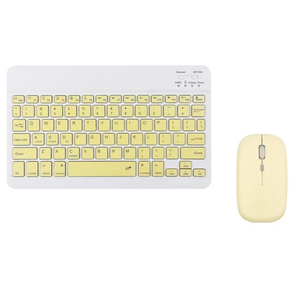 Wireless Bluetooth Keyboard Mouse Combo For Tabl image