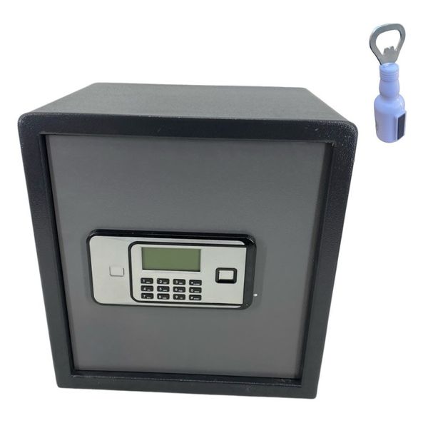Large Capacity Electronic Code Digital Safe Lock Box with Bottle Opener