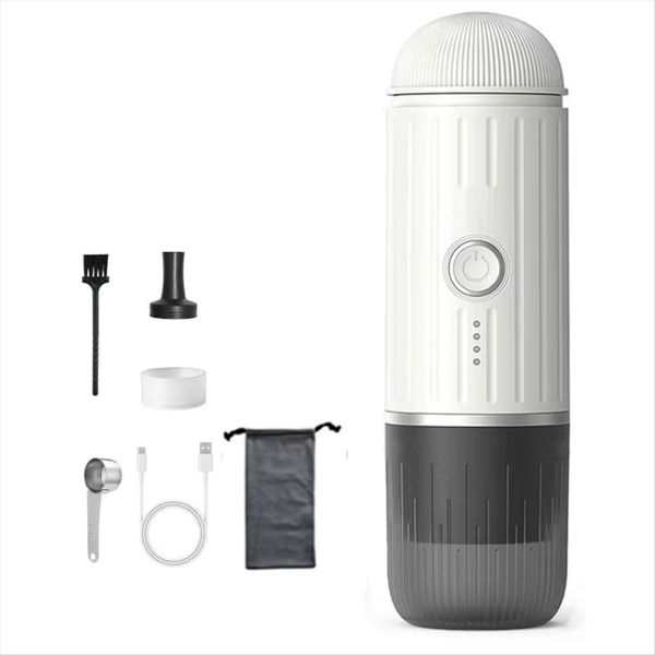 Portable Espresso Machine ,Wireless Electric Coffee Maker Compatible with C