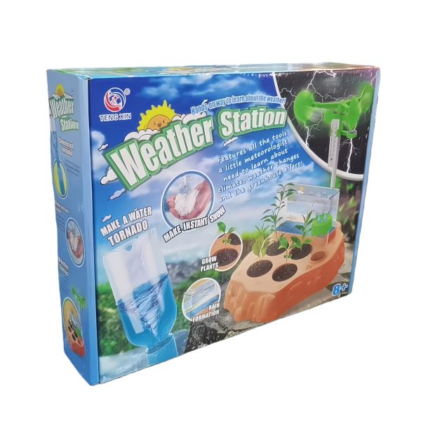 DIY Ecological Weather Station For Kids Science Educational Toys Kit
