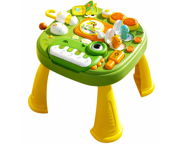 MorFansi Kids Activity Table with Music Lights Interactive Toys Boys Girls