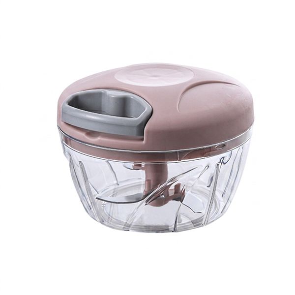 500ml Stainless Steel Manual Pull Cord Food Chopper