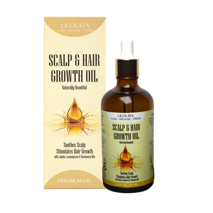 Liloura Scalp and Hair Growth Oil - 100ml, Shop Today. Get it Tomorrow!