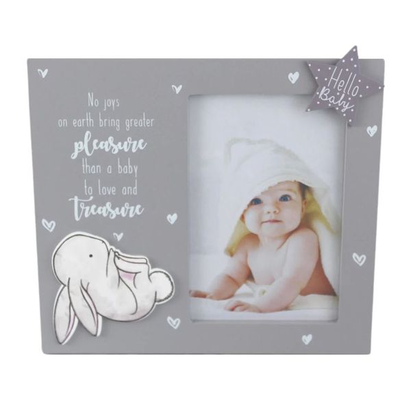 Hello Baby - To Love &amp; Treasure Photo Frame