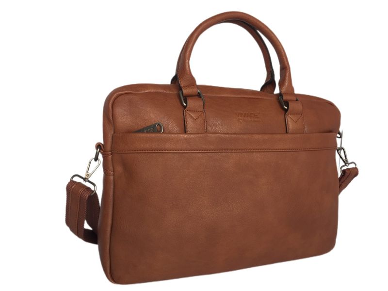 Elegant Laptop Bag - Brown image