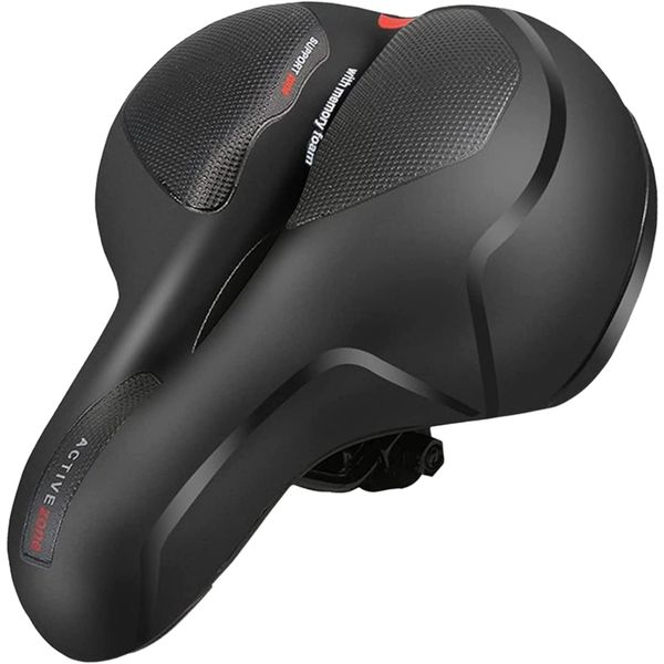 Universal Bicycle Saddle with Shock Absorbing Ball