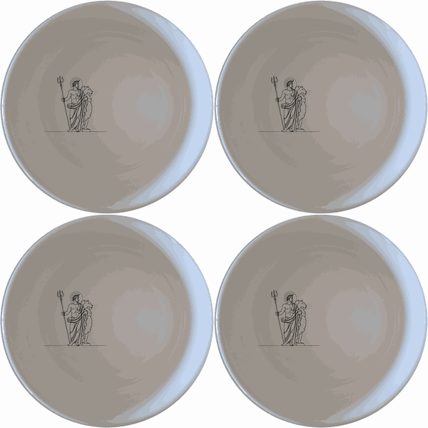 Mythology Roman Gods Bowl Set of 4 - Range 3