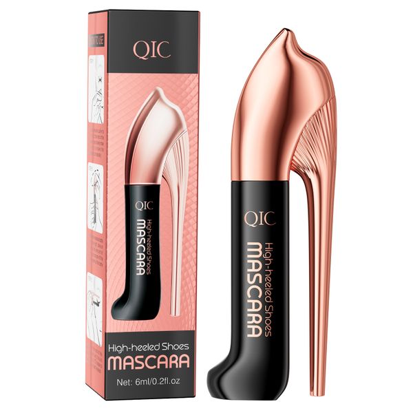 QIC High Heels 3D Mascara - Volumizing &amp; Lengthening Lash Lift