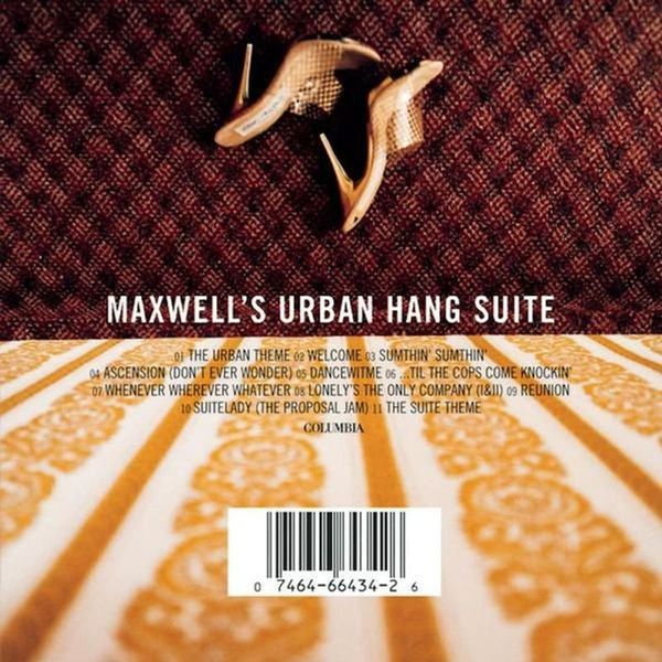Maxwell - Urban Hang Suite 2LP Metallic Gold 20th Anniv. Ltd Edition