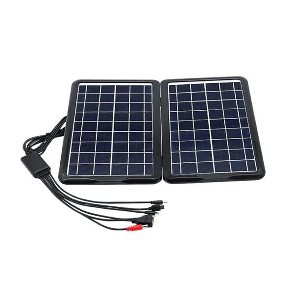 18W 12V Portable Solar Panel For Charging Small Phones &amp; Batteries