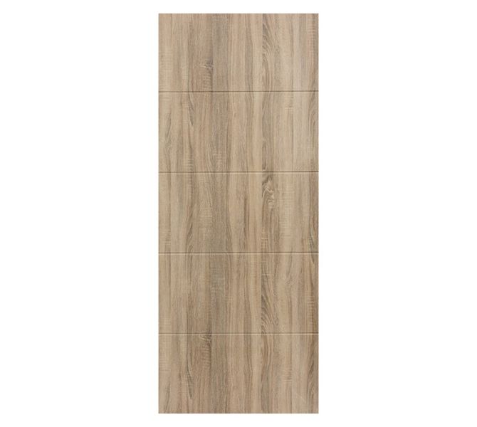 Oak Brown Paris 4 Slats Door