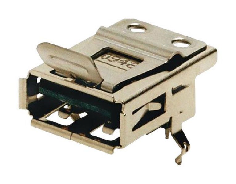 Amphenol Communications (LUSB319300) USB Connector, Lockable, USB Type A