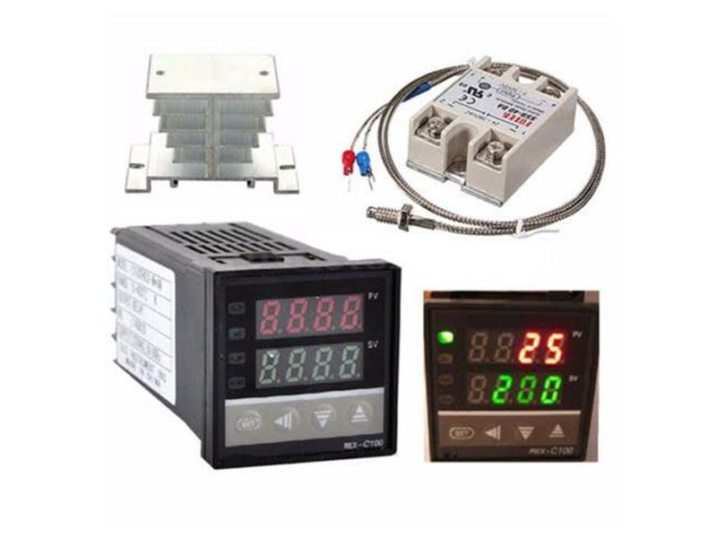 BDD REX-C100 TEMPERATURE CONTROLLER (includes SSR+HS+TC)