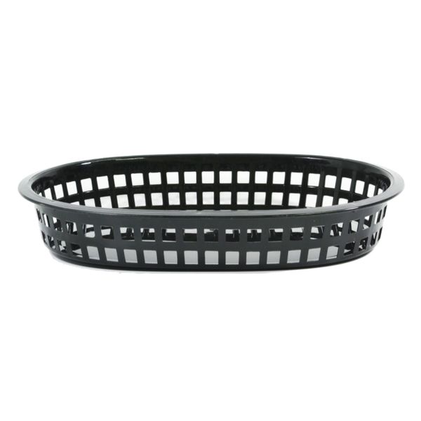 Regent Catering Plastic Serving Basket Oval 6Pack, 27x175mm