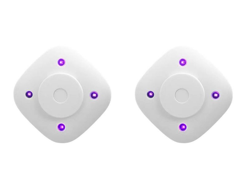 2 x Ultraviolet Light UV Toilet Sanitizer Disinfection Lamp