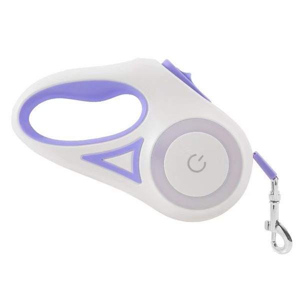 LED Light-Up Automatic Retractable Dog Leash