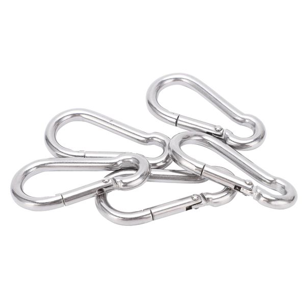 Heavy Duty Carabiner Clip, 50mm Spring Snap Hook for Hammock