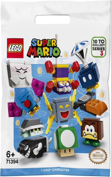 LEGO Super Mario Character Packs - Series 3 71394 Building Kit; Fun Gifts