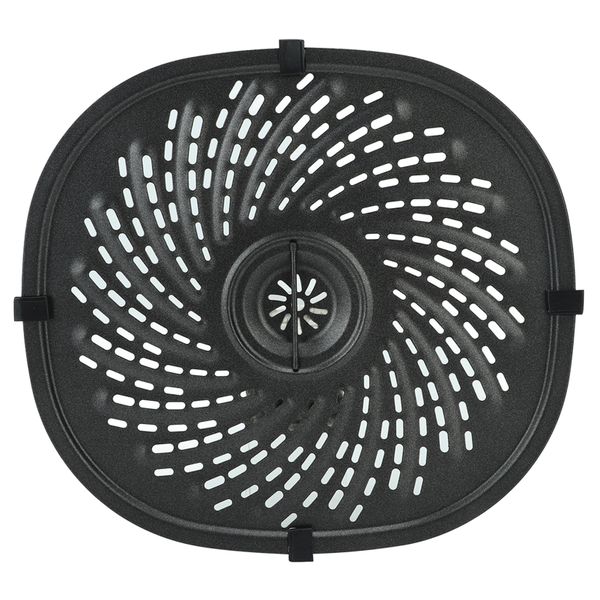 Iron Non-Stick Fryer Plate Compatible With Rubber Sleeve for 7QT