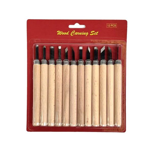 Wood Carving Set - 12 Piece