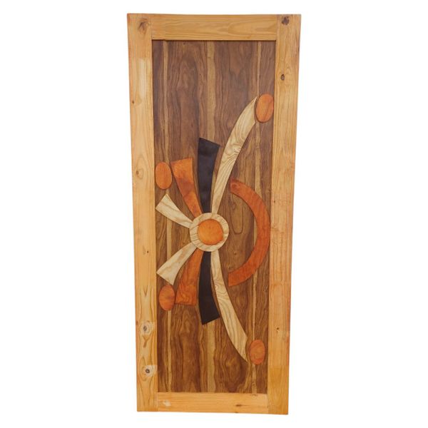 SMTE - MB PINE DOOR Type 3 - Wooden Interior Door (203cm x 82cm)