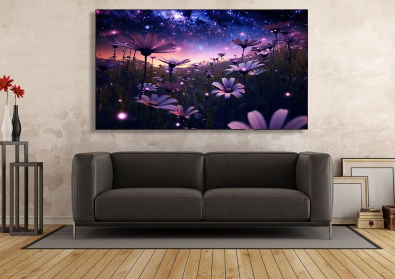 Canvas Wall Art - African Daisy Abstract - IM0324