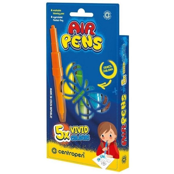 Centropen airpen 5 pcs vivid colours