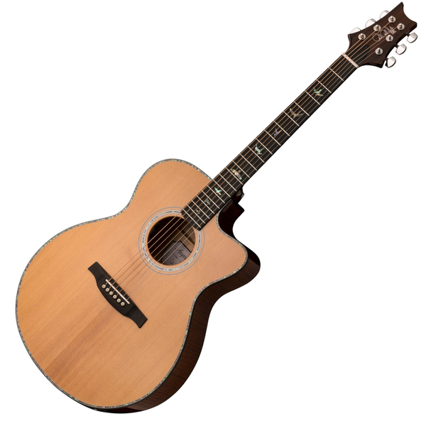 PRS SE Angelus A50E Cutaway Electro Acoustic Guitar in Natural &amp; Black Gold