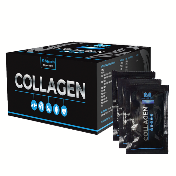 BMB Collagen Peptan (60 sachets) focuses on hair, bones, joints, skin, IBS