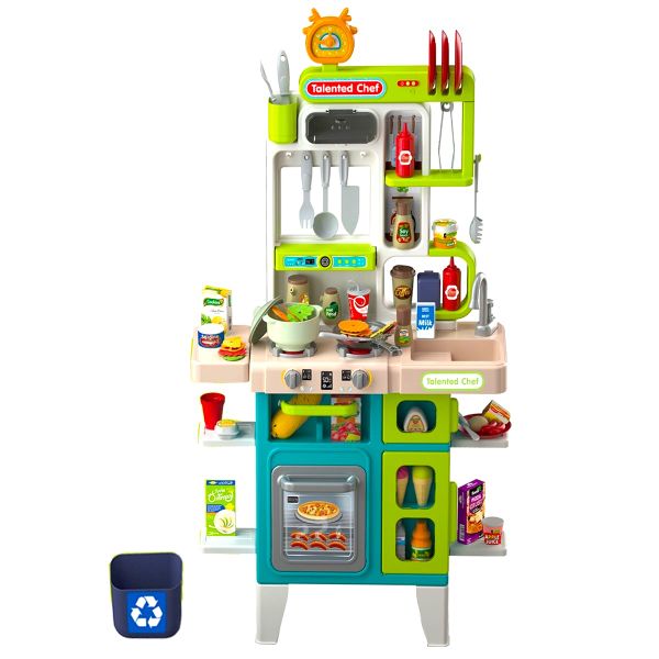 XXL Home Chef Kitchen Playset 104piece - Cooking Toy - Toys for Toddlers