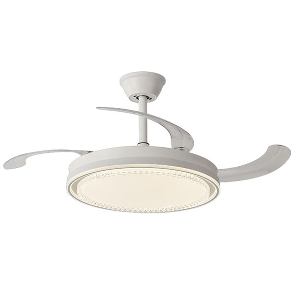 Electrolite White Ceiling Fan with Lights 9005 - EMS