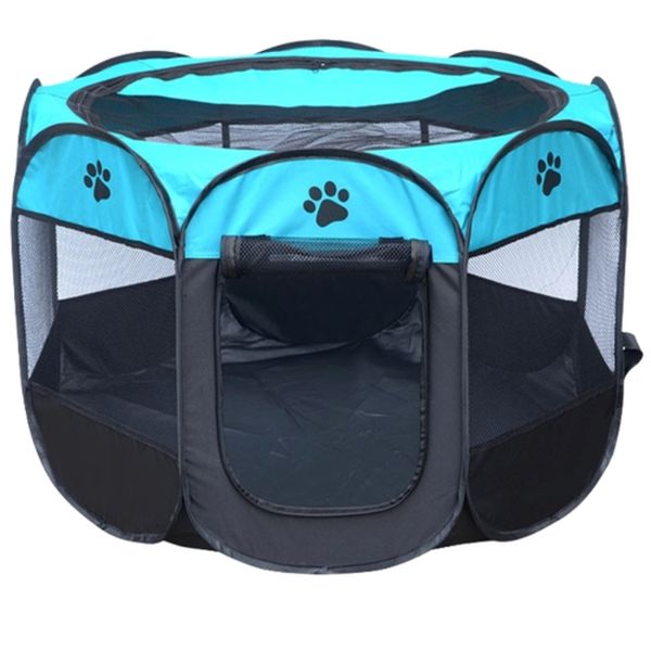 Pet Play Pen : For Indoor / Outdoor Use. Collapsible, Portable, Lightweight
