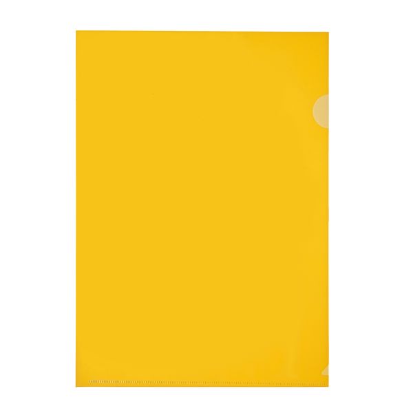 2 Pack Meeco Secreterial Folder Pp Yellow (Pack of 10