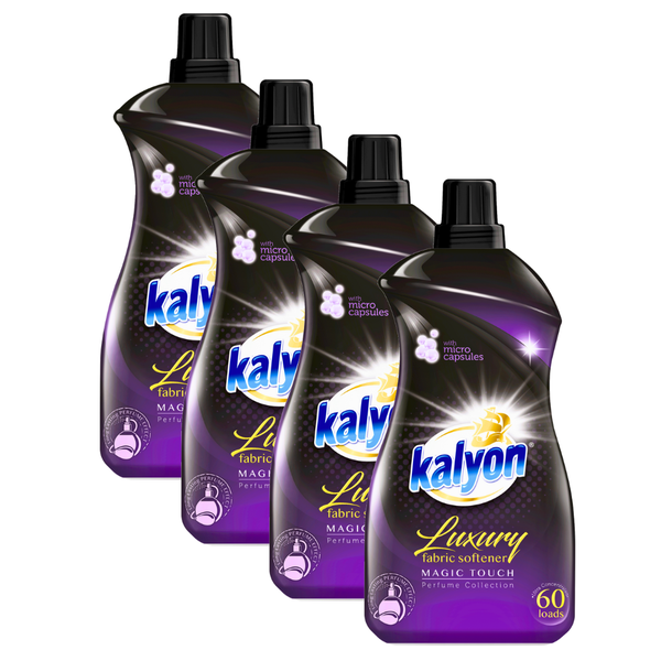 Kalyon 1.5L Ultra Concentrate Luxury MagicTouch Fabric Softener, Pack of 4