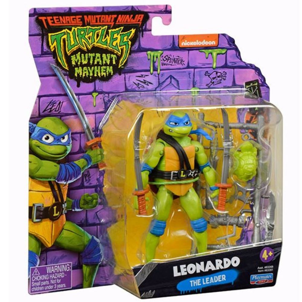 TMNT Movie Basic Figures - Brothers & Aliens - Leonardo | Shop Today ...